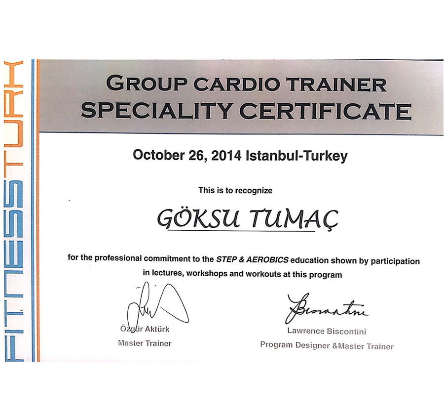 GROUP CARDIO TRAINER