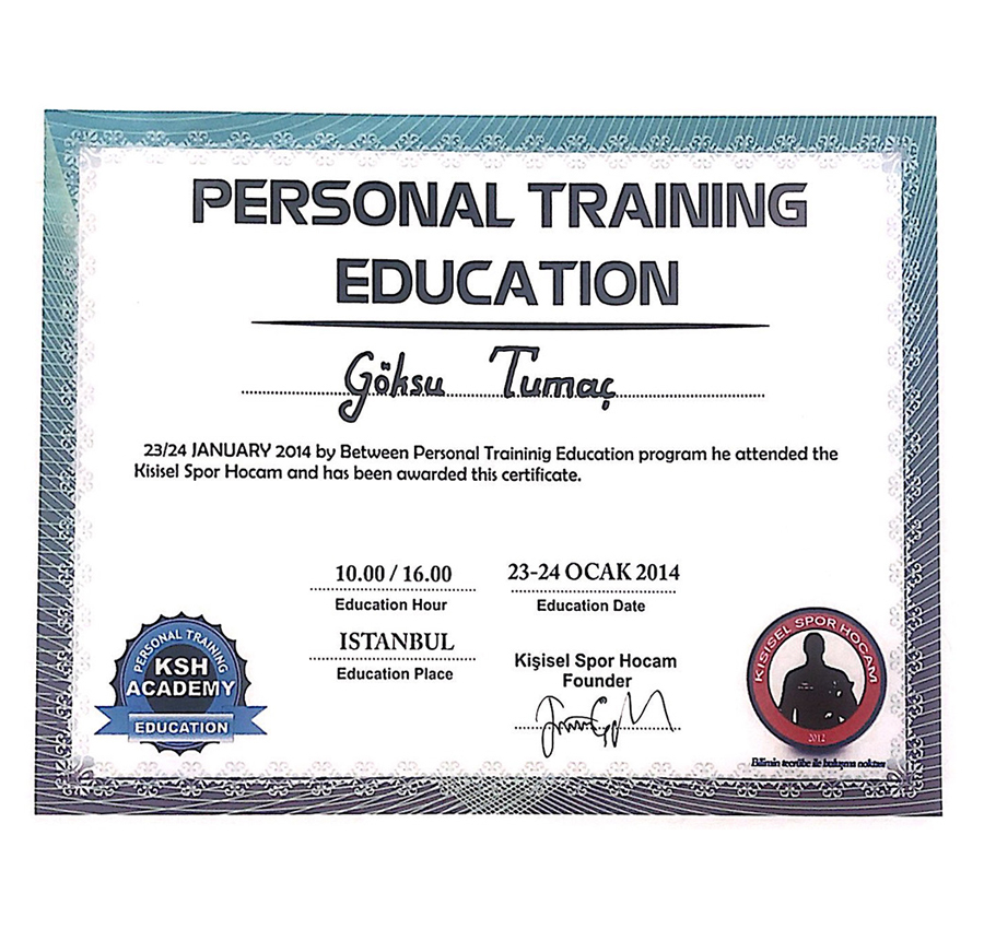 PERSONEL TRAINING EDUCATION